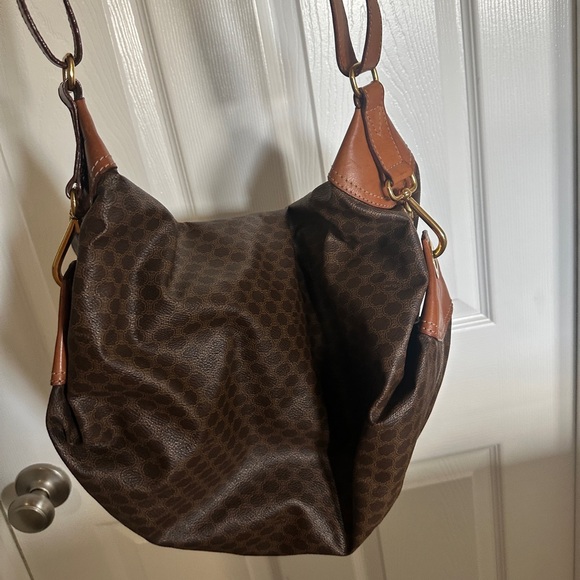 Celine Macadam Medium Shoulder Bag - Picture 1 of 9
